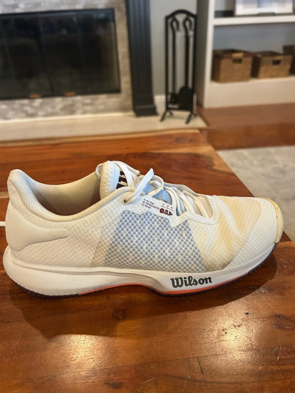 Wilson Kaos Tennis Shoes Women’s Size 7.5 White Lightweight Court Shoes